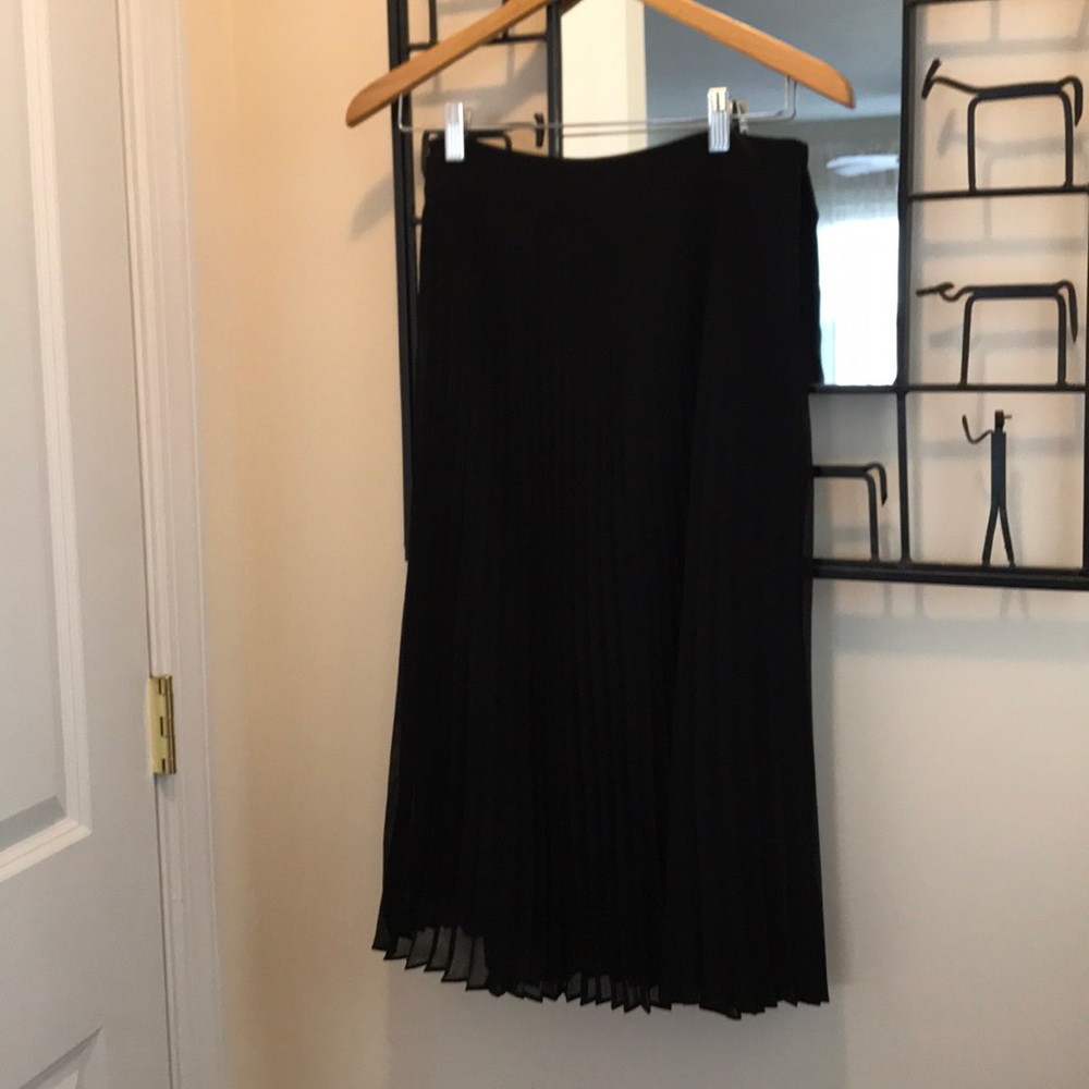 Sezane midi pleated skirt